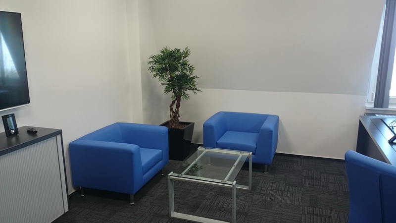 reference - umělé rostliny - kancelářské prostory