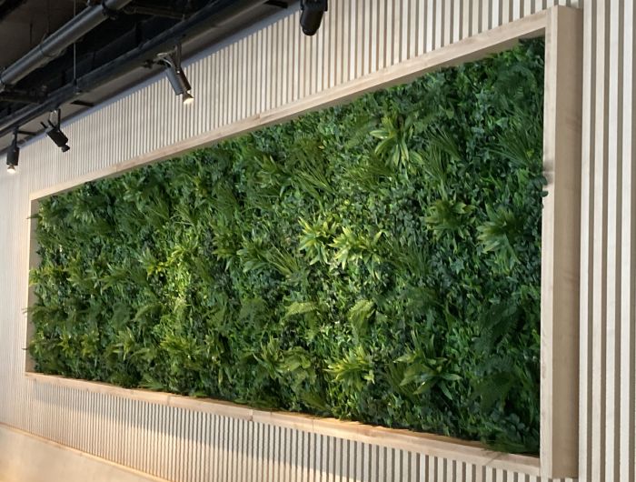 Umělá živá zelená stěna Jungle